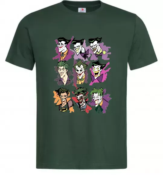 Чоловіча футболка Джокери Темно-зелений фото