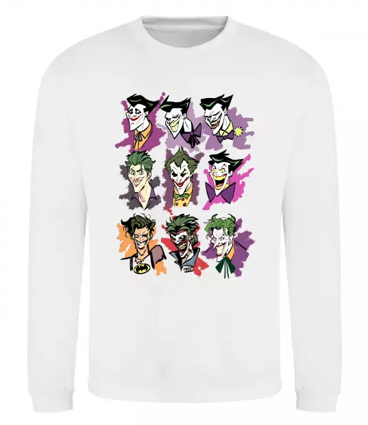 Світшот Джокери Білий фото