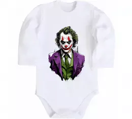 Детский боди JOKER serios Белый фото