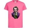 Детская футболка Джокер Ярко-розовый фото