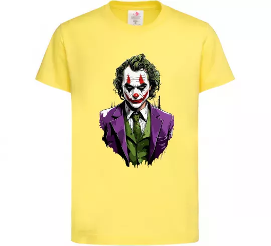 Детская футболка Джокер Лимонный фото