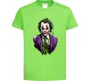 Детская футболка Джокер Лаймовый фото