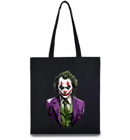 Еко-сумка Джокер Чорний фото