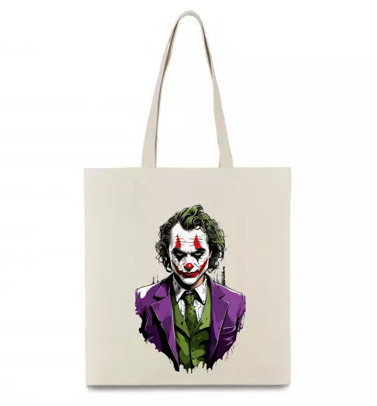 Еко-сумка Джокер Бежевий фото