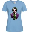 Жіноча футболка Джокер Блакитний фото