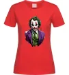 Жіноча футболка Джокер Червоний фото