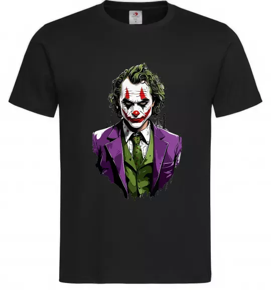 Мужская футболка Джокер Черный фото