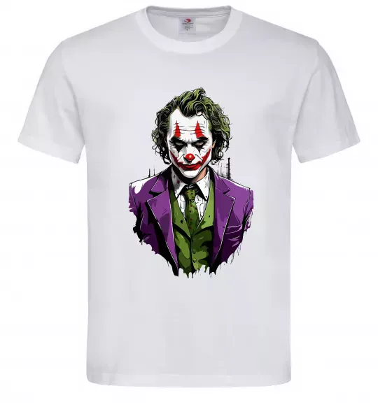 Мужская футболка Джокер Белый фото