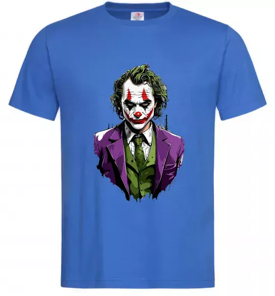 Мужская футболка Джокер Ярко-синий фото