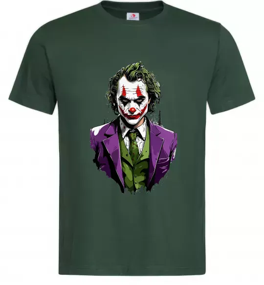 Мужская футболка Джокер Темно-зеленый фото