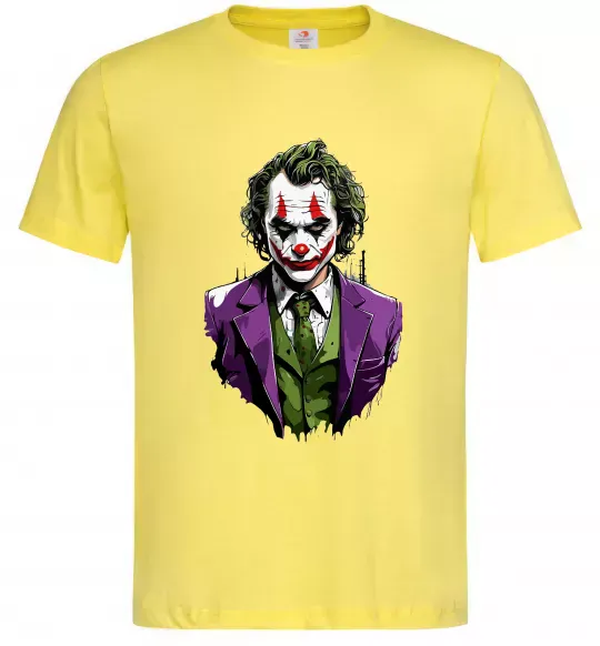 Мужская футболка Джокер Лимонный фото