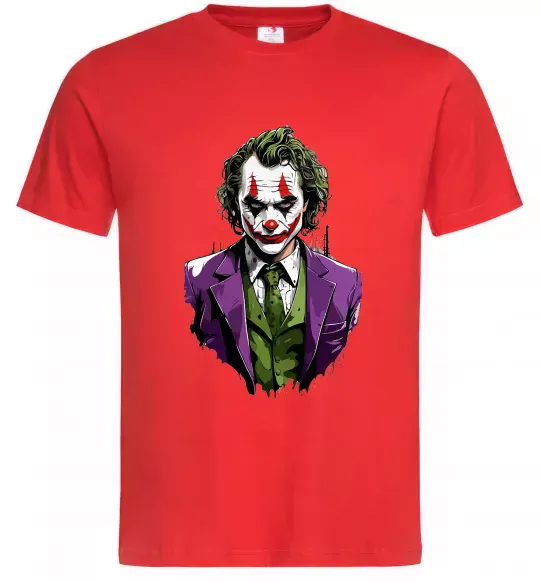 Мужская футболка Джокер Красный фото