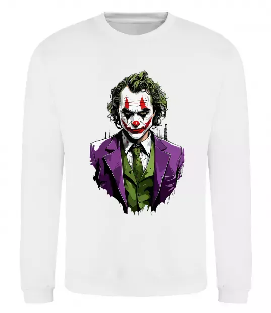 Свитшот Джокер Белый фото