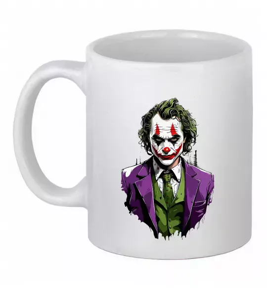 Чашка керамическая Джокер Белый фото