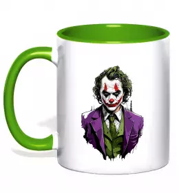 Чашка з кольоровою ручкою