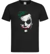 Чоловіча футболка Джокер обличчя Чорний фото