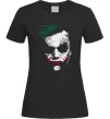 Женская футболка Джокер обличчя Черный фото