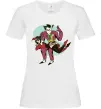 Женская футболка Джокер та Харлі Квін Белый фото
