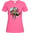 Женская футболка Джокер та Харлі Квін Ярко-розовый фото