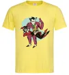 Чоловіча футболка Джокер та Харлі Квін Лимонний фото