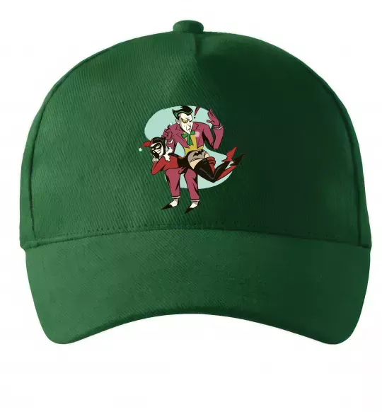 Кепка Джокер та Харлі Квін Темно-зеленый фото