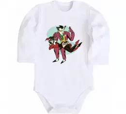 Детский боди JOKER serios Белый фото