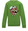 Детский Свитшот Джокер та Харлі Квін Лаймовый фото