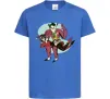 Дитяча футболка Джокер та Харлі Квін Яскраво-синій Дитяча футболка Джокер та Харлі Квін Яскраво-синій фото