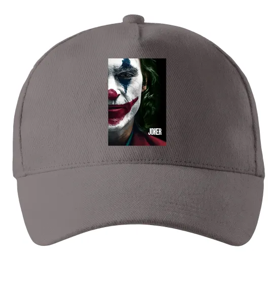 Кепка Джокер Постер Сірий фото