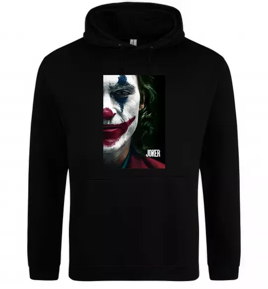 Жіноча толстовка (худі) Джокер Постер Чорний фото