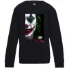 Детский Свитшот Джокер Постер Черный фото