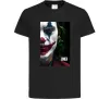 Дитяча футболка Джокер Постер Чорний фото