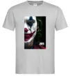 Чоловіча футболка Джокер Постер Сірий фото