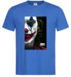 Чоловіча футболка Джокер Постер Яскраво-синій фото