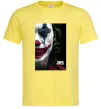 Чоловіча футболка Джокер Постер Лимонний фото