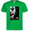 Чоловіча футболка Джокер Постер Зелений фото
