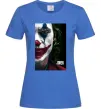 Жіноча футболка Джокер Постер Яскраво-синій Жіноча футболка Джокер Постер Яскраво-синій фото