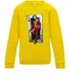 Детский Свитшот Джокер карта Солнечно желтый Детский Свитшот Джокер карта Солнечно желтый фото