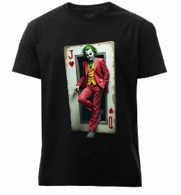 Чоловіча преміум футболка Джокер карта