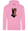 Женская толстовка (худи) Бетмен-Джокер Розовый фото