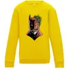 Детский Свитшот Бетмен-Джокер Солнечно желтый фото