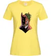 Жіноча футболка Бетмен-Джокер Лимонний фото