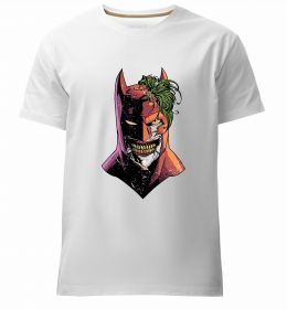 Чоловіча преміум футболка Бетмен-Джокер