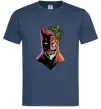 Чоловіча футболка Бетмен-Джокер Темно-синій Чоловіча футболка Бетмен-Джокер Темно-синій фото