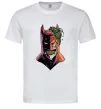 Чоловіча футболка Бетмен-Джокер Білий Чоловіча футболка Бетмен-Джокер Білий фото