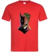 Чоловіча футболка Бетмен-Джокер Червоний Чоловіча футболка Бетмен-Джокер Червоний фото