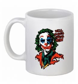 Чашка керамічна No one`s laughing now Чашка керамічна No one`s laughing now