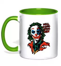 Чашка с цветной ручкой