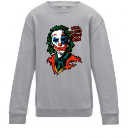 Детский Свитшот No one`s laughing now