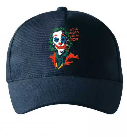 Кепка No one`s laughing now Темно-синій фото